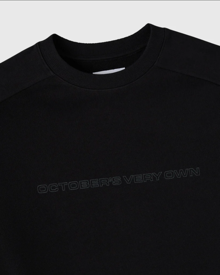 Nylon Overlay Crewneck